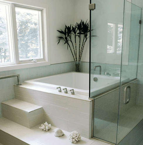 Linwood-Circle-by-Wilkes-Architects-Princeton-Design-Guild 101 Beach Themed Bathroom Ideas