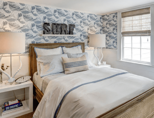 Nort-Fork-Showhouse-2-by-Amu-Hill-Designs Over 100 Beautiful Beach Themed Bedroom Ideas