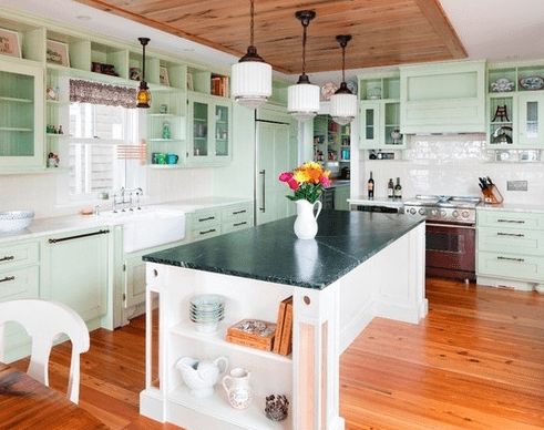 Provincetown-MA-by-Cape-Associates-Inc 101 Beautiful Beach Cottage Kitchens