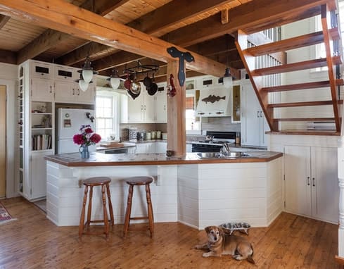 Rustic-Summer-Home-in-Heritage-Community-Trinity-by-Becki-Peckham 101 Beautiful Beach Cottage Kitchens