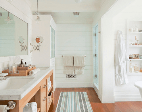 Santa-Monica-Beach-House-by-Evens-Architects 101 Beach Themed Bathroom Ideas