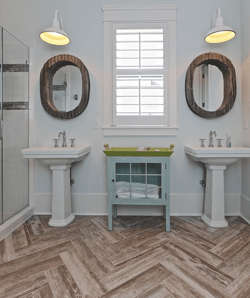 Smythe-St-by-Southeastern-Custom-Homes 101 Beach Themed Bathroom Ideas
