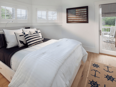 Vacation-Home-in-Rohoboth-Beach-DE-by-Morgan-Howarth-Photography Over 100 Beautiful Beach Themed Bedroom Ideas