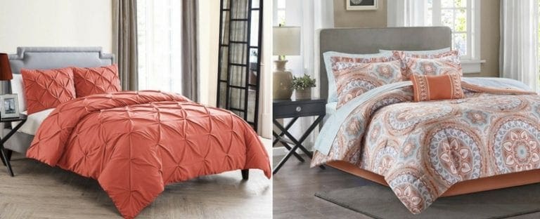 Coral Bedding Sets and Coral Comforters