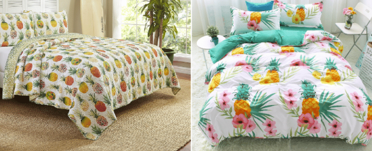 Pineapple Bedding Sets & Quilts & Duvet Covers