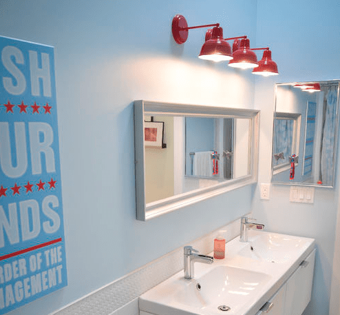 Bathroom-by-Copper-Brook Nautical Bathroom Lighting & Beach Bathroom Lighting