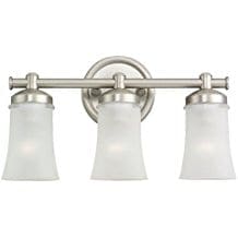 Sea-Gull-Lighting-brushed-nickel-3-light-bathroom-fixture Nautical Bathroom Lighting & Beach Bathroom Lighting