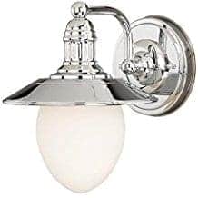 Vaxcel-W0051-Marina-Bay-1-Light-Vanity-Light Nautical Bathroom Lighting & Beach Bathroom Lighting