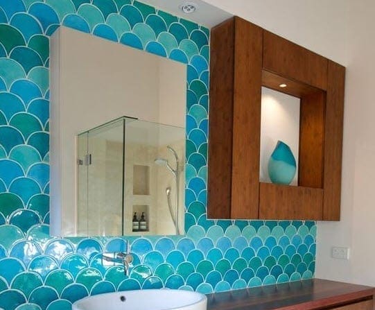 Mermaid-Backsplash-by-Camilla-Molders-Design Mermaid Home Decor