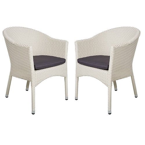 karmas-product-outdoor-rattan-wicker-chair White Wicker Furniture & White Rattan Furniture