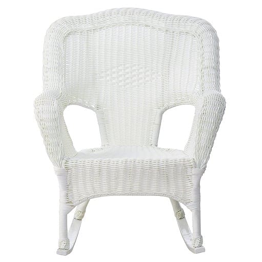 white-wicker-rocking-chair White Wicker Furniture & White Rattan Furniture