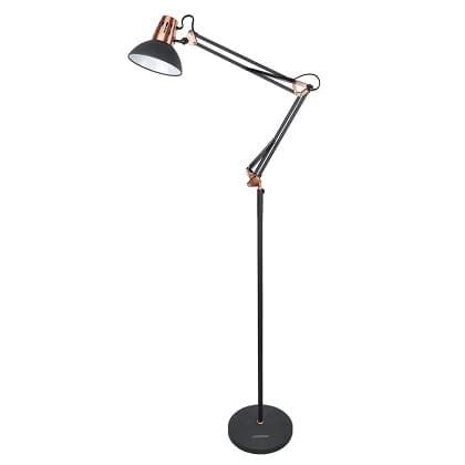 Lepower-Metal-Floor-Lamp-Swing-Arm Nautical Themed Lamps