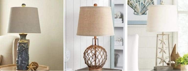Coastal Themed Lamps For Ocean Lovers