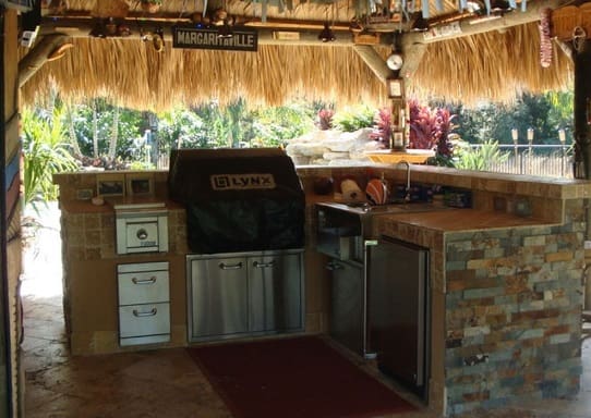 Tropical-Tiki-Bar-by-Champion-Pools-and-Spas-Inc Tiki Bar Ideas & Tiki Bar Decorations
