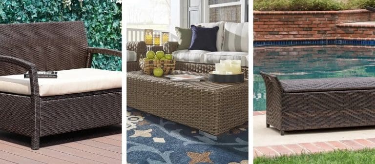 Wicker Benches & Rattan Benches