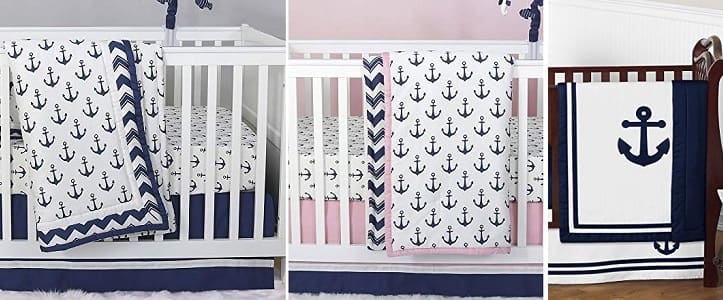 Anchor Crib Bedding Sets and Anchor Nursery Bedding