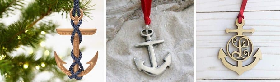 anchor christmas ornaments