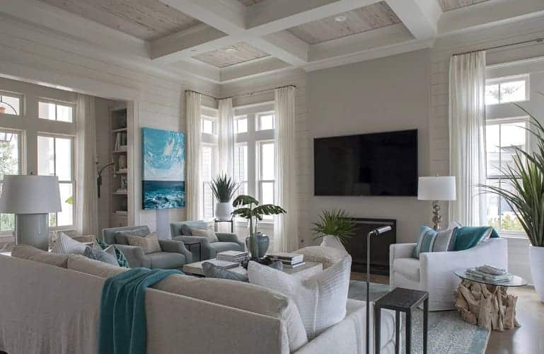 Axe-Residence-by-Geoff-Chick-Associates 101 Beach Themed Living Room Ideas