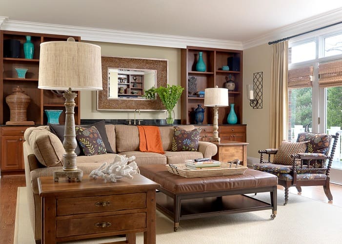Client-Family-Room-by-Denise-Fogarty-Interiors 101 Beach Themed Living Room Ideas