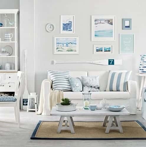 Coastal-Inspired-by-Watch-Hill-Designs 101 Beach Themed Living Room Ideas
