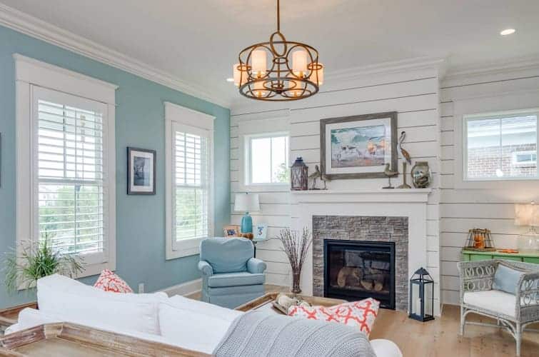 Custom-Residence-Norton-Commons-by-Leo-Thieneman-and-Sons-LLC 101 Beach Themed Living Room Ideas