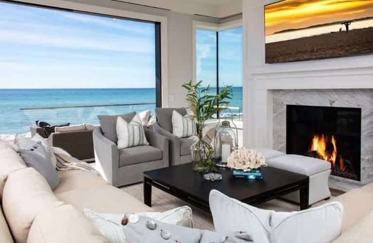 Dana-Point-Beach-Front-Home-by-Bryan-Mirshafiee 101 Beach Themed Living Room Ideas