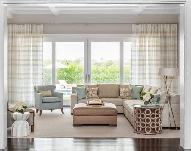 Hamptons-Summer-Home-by-Sean-Litchfield-Photography 101 Beach Themed Living Room Ideas
