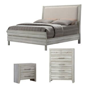 KarinaStandardConfigurableBedroomSet-1 Beach Bedroom Furniture and Coastal Bedroom Furniture