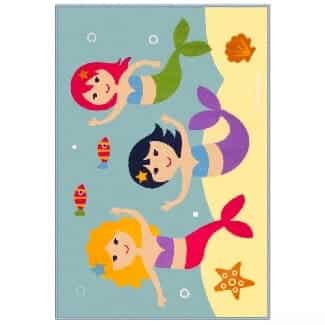Olive-Kids-Mermaids-Blue-Area-Rug Best Mermaid Area Rugs
