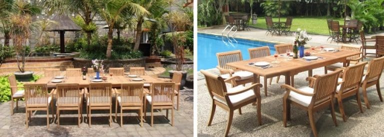 Designing an Inviting Outdoor Space with Teak Dining Sets