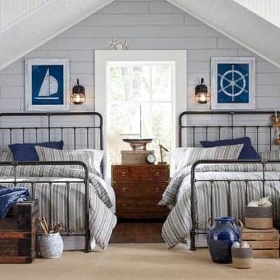 coastal-themed-bedroom-8 Beach Bedroom Decor & Coastal Bedroom Decor