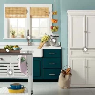 beach-home-kitchen-design-3 100 Beach House Decor Ideas