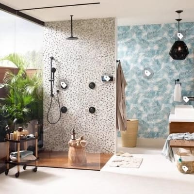 ocean-bathroom-17 100 Beach House Decor Ideas