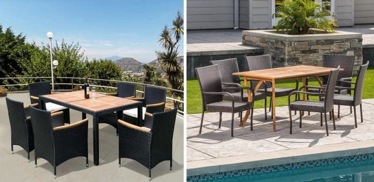 Wicker Dining Tables & Wicker Patio Dining Sets