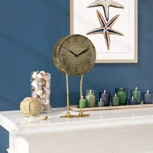DuckLegsDeskClock Best Nautical Desk Clocks