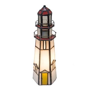 MarbleHeadLighthouse9_LightedArtGlassNoveltyLight Lighthouse Lamps
