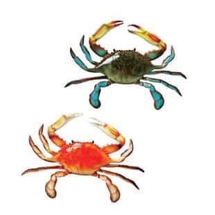 Tropical2PieceCrabsWallDecorSet Crab Decor & Crab Decorations