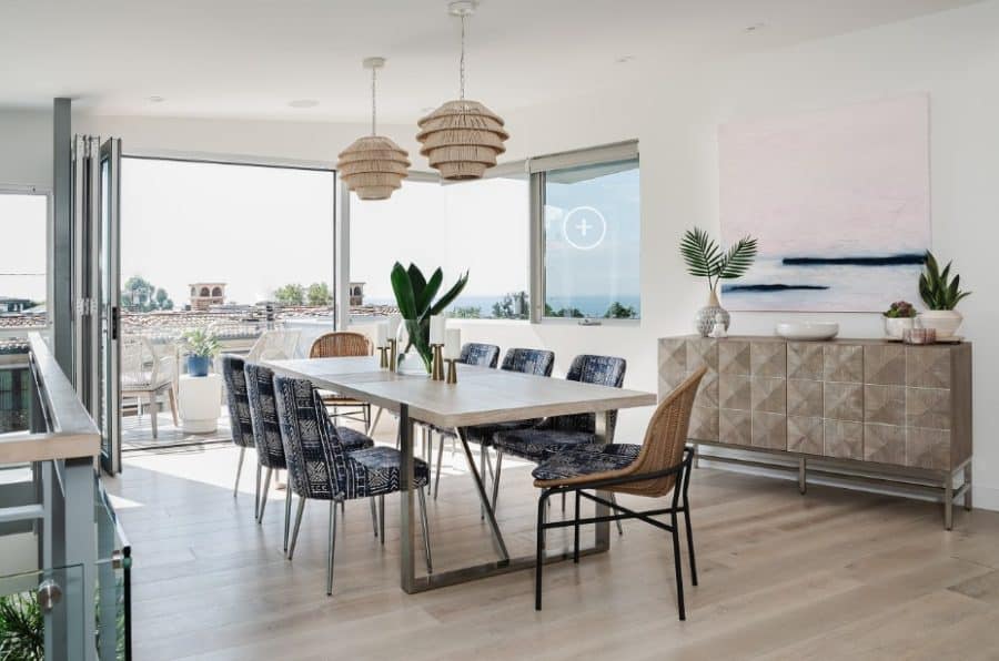 Beach-Modern-by-Eden-LA-Furniture-and-Interiors-scaled 62 Beach Dining Room Ideas