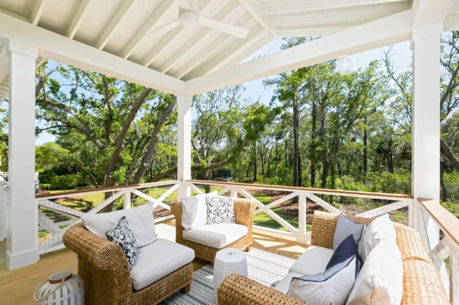 Best-of-Summer-Charleston-Beach-Style-Deck-by-Charleston-Home-Design-Mag-scaled 14 Inspiring Beach and Coastal Outdoor Decor Ideas
