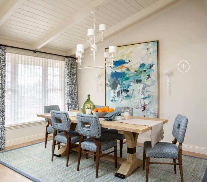 East-Bay-Renovation-by-Kathleen-Burke-Design 62 Beach Dining Room Ideas