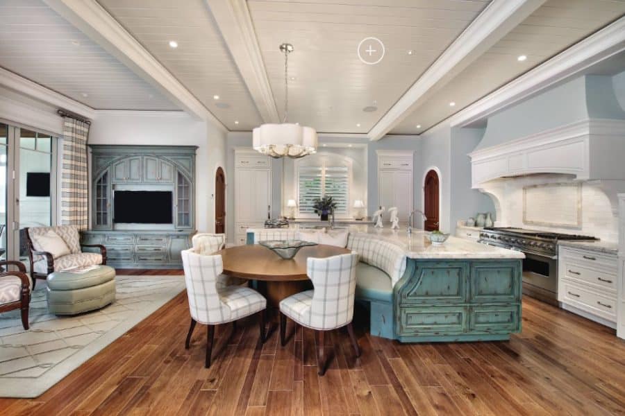 Tranquil-and-Stunning-Seaside-With-Beautiful-Cabinetry-by-AlliKriste-Custom-Cabinetry-and-Kitchen-Design-3-scaled 62 Beach Dining Room Ideas