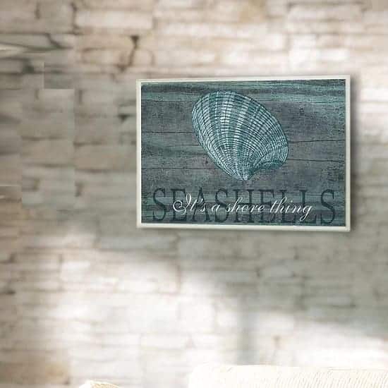 15-Its-A-Shore-Thing-Seashell-by-Marilu-Windvand 20 Seashell Wall Decor Ideas