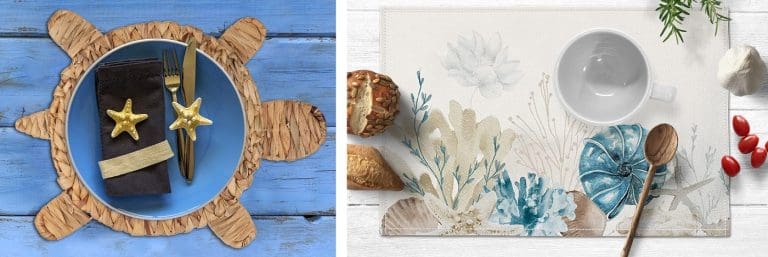 How to Choose Coastal and Beach Placemats