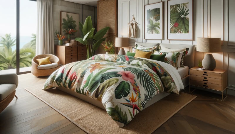 3-Bright-Tropical-Comforter-Sets 6 Brilliant Ideas for Beach Bedding and Comforter Sets